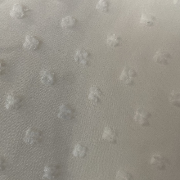 NWT -City Chic - Plus sized clip dot chiffon overlay blouse - 22 - Picture 3 of 4